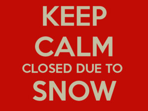 CLOSED DUE TO WEATHERJan 29